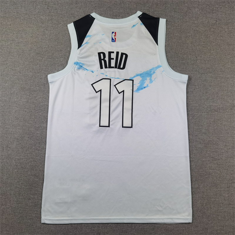 Men Minnesota Timberwolves  #11 Reid white  2024 2025 NBA jersey->minnesota timberwolves->NBA Jersey